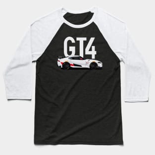 GR Supra GT4 Sport Cars Baseball T-Shirt